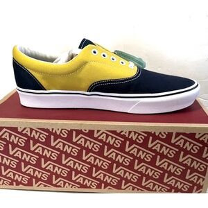 Vans Blue and Gold Sneakers Stylish Comfort